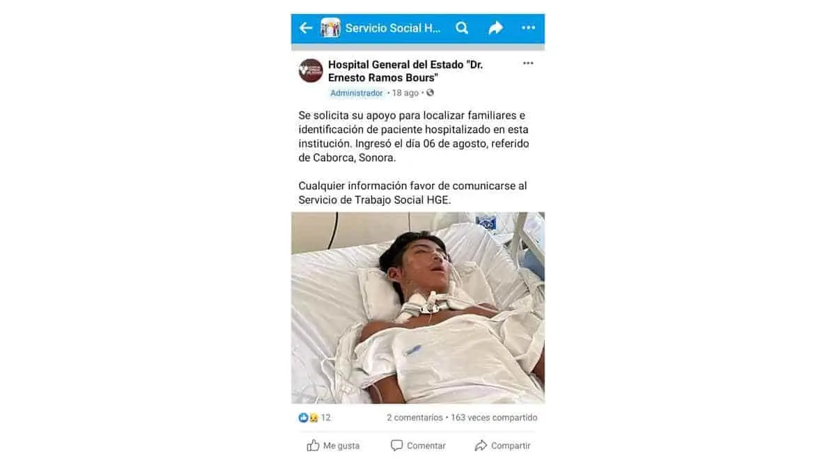 Crean grupo para localizar a pacientes desconocidos