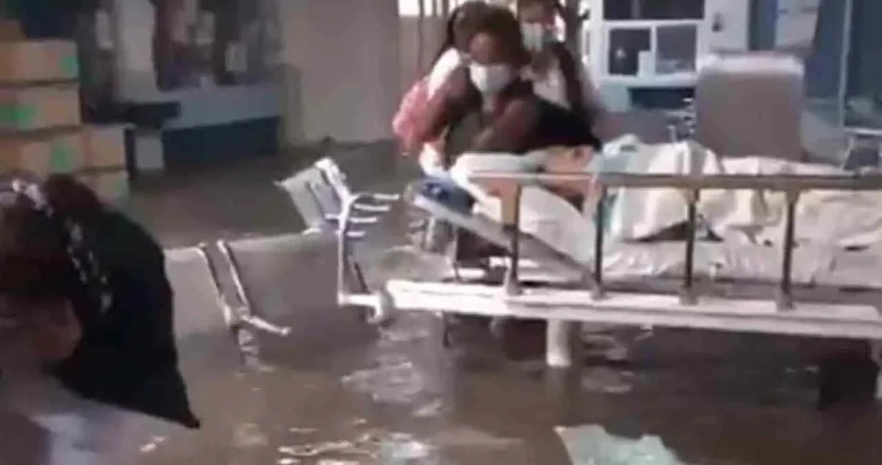 Inundación en el IMSS de Tula causa la muerte de 10 pacientes