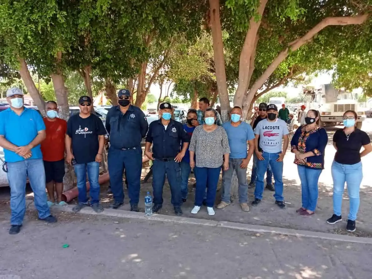 Exigen policías de SIRM pago de quincena atrasadas
