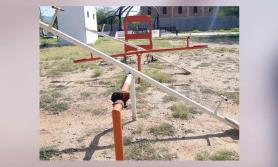 Descuidado el parque Descuidado el parque