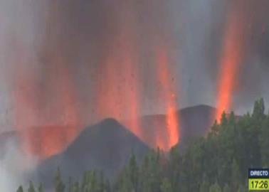 VIDEO: Hace erupción volcán en España