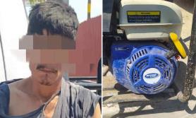 Agarró monte con materia robada y lo cachan en la movida Agarró monte con materia robada y lo cachan en la movida