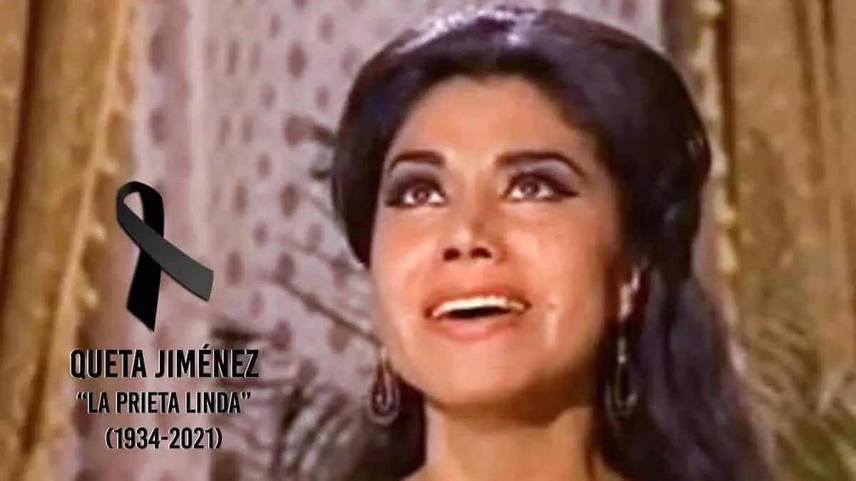 Fallece Queta Jiménez, "La Prieta Linda"