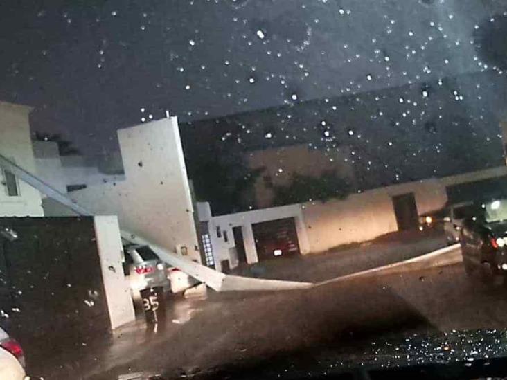 Daños mínimos por tormenta en Navojoa Daños mínimos por tormenta en Navojoa