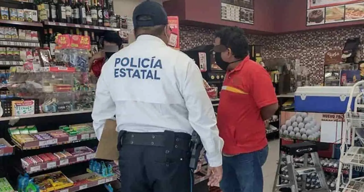 Empleado es detenido por confesar autorrobo