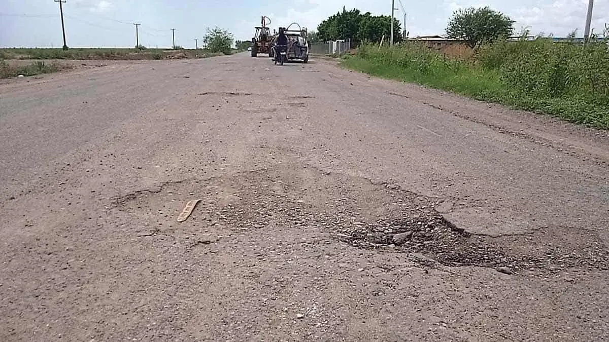 Un riesgo latente caminos vecinales