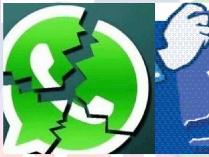 Desquicia caída de WhatsApp y facebook Desquicia caída de WhatsApp y facebook