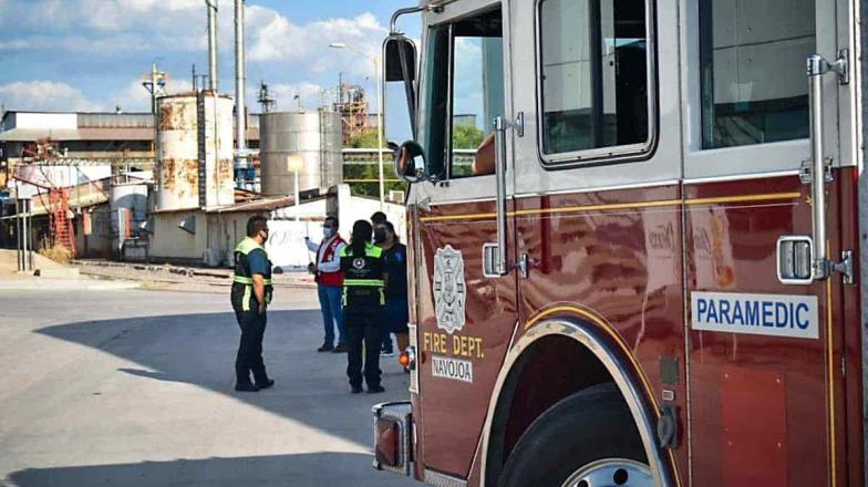 Realizan simulacro de incendio en Aceites del Mayo