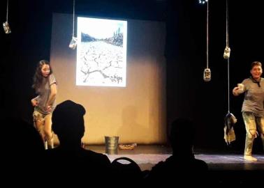 Exponen contaminación del río Sonora con obra de teatro