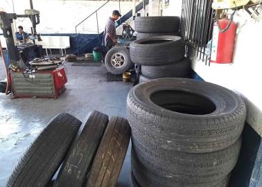 Registran aumento llanteras despu&eacute;s de las lluvias