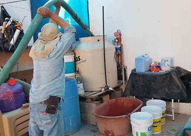 Arranca tandeo de agua en colonias de Navojoa