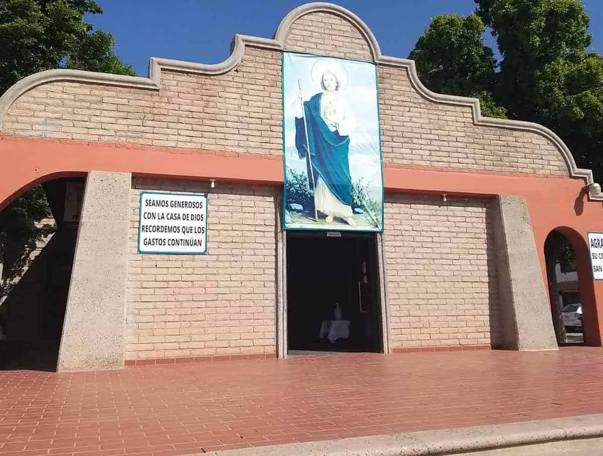 Realizarán misa por celebración a San Judas Tadeo