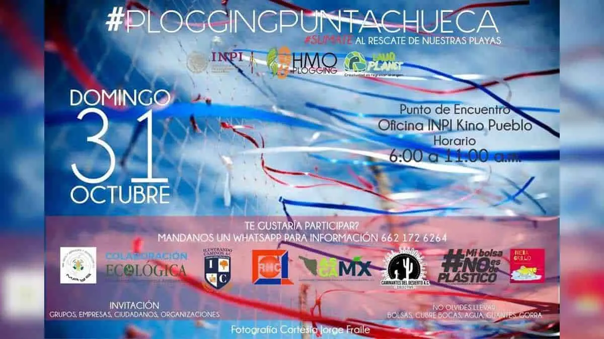 Realizan primera carrera de recolección de basura en Punta Chueca