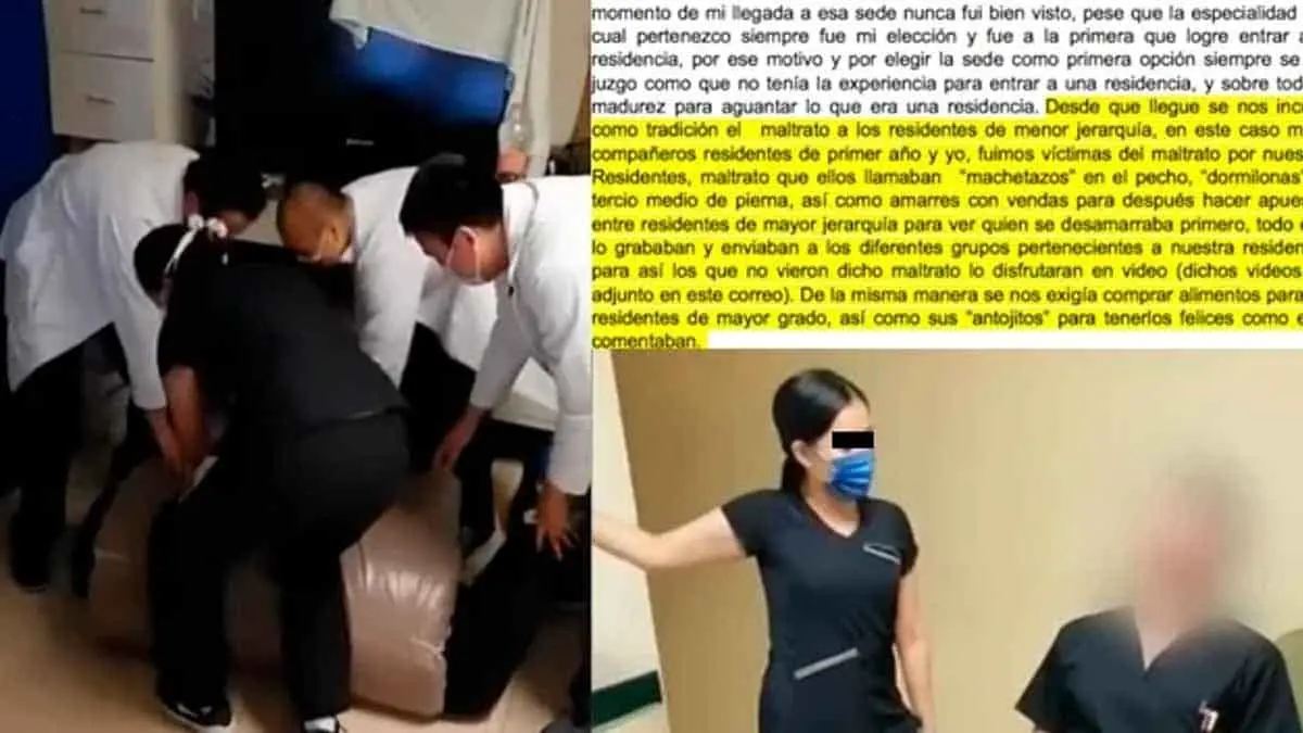VIDEO. Expulsan a 5 médicos residentes por violentas novatadas