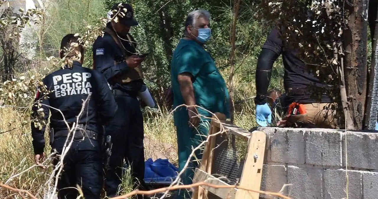 Encuentran restos humanos calcinados