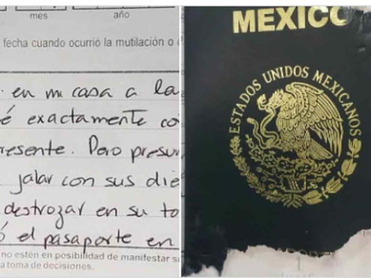 Perro se come su pasaporte; SRE le exige narrar los hechos Perro se come su pasaporte; SRE le exige narrar los hechos