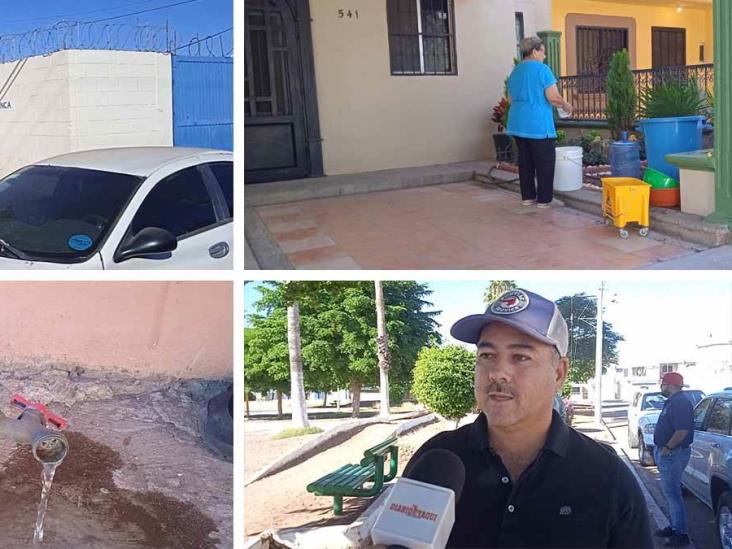Se quedan sin agua nuevamente en Casa Blanca Se quedan sin agua nuevamente en Casa Blanca
