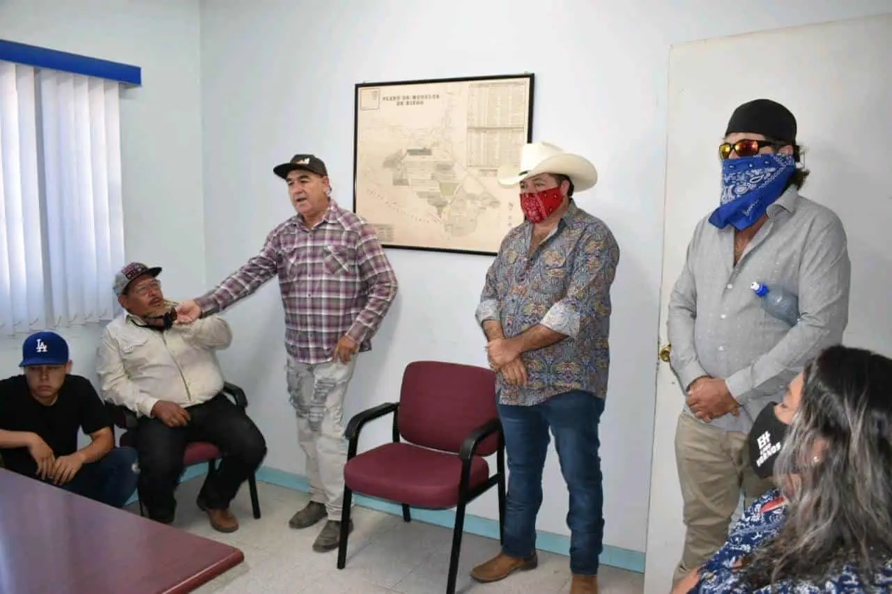 Se manifiestan ejidatarios de Esperanza y Hornos