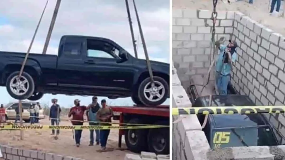 Le cumplen su última voluntad y lo sepultan con su camioneta