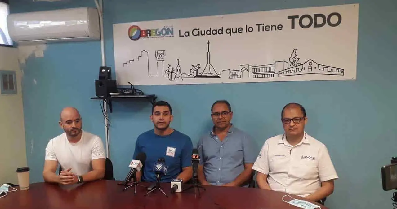 Corazón por Obregón en Parque Los Pioneros