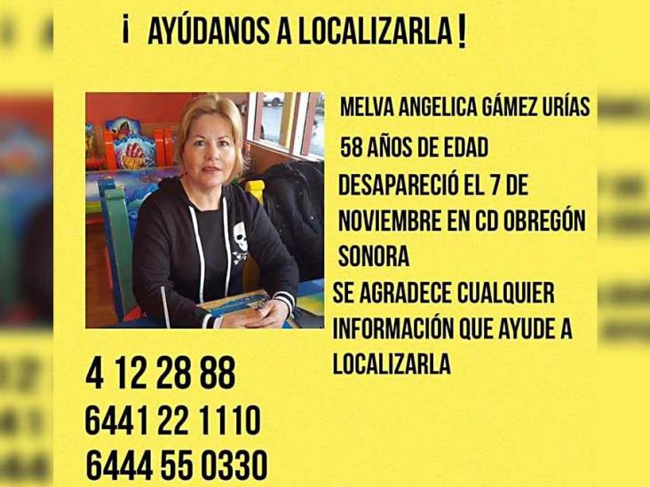 Piden apoyo para localizar a mujer desaparecida Piden apoyo para localizar a mujer desaparecida