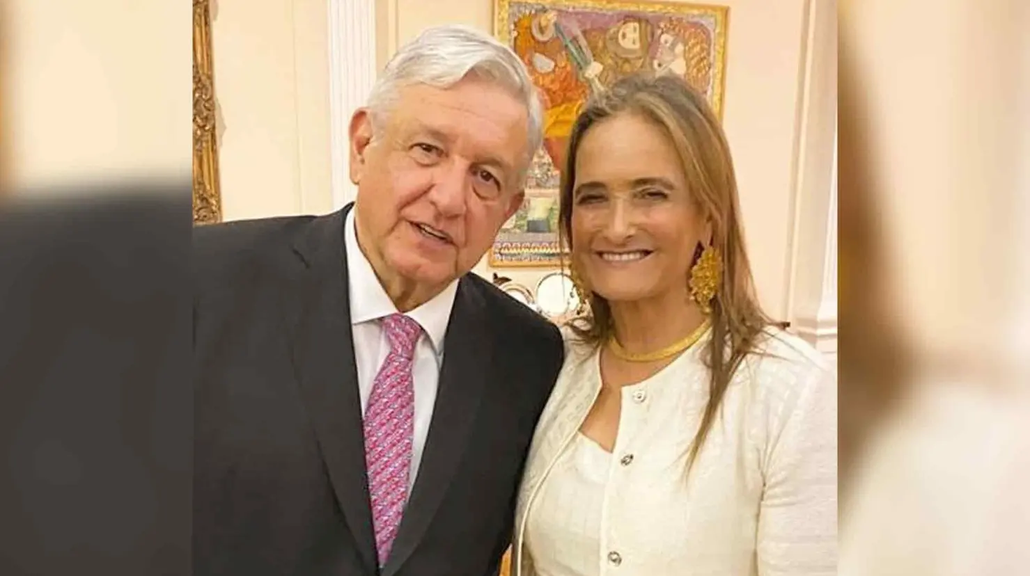 Patricia Armendáriz propone a AMLO para el Premio Nobel de la Paz