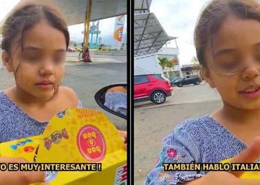 VIDEO: Habla 4 idiomas, vende dulces y quiere comprar casa