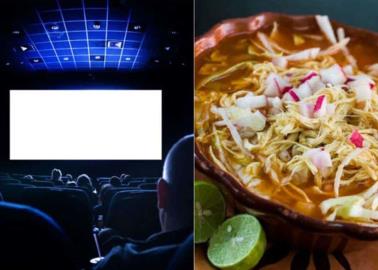 Video. Familia mete olla de pozole a la sala de cine