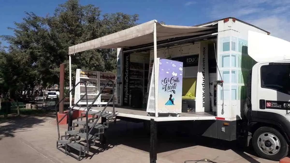 Llega el Librobús a Ciudad Obregón