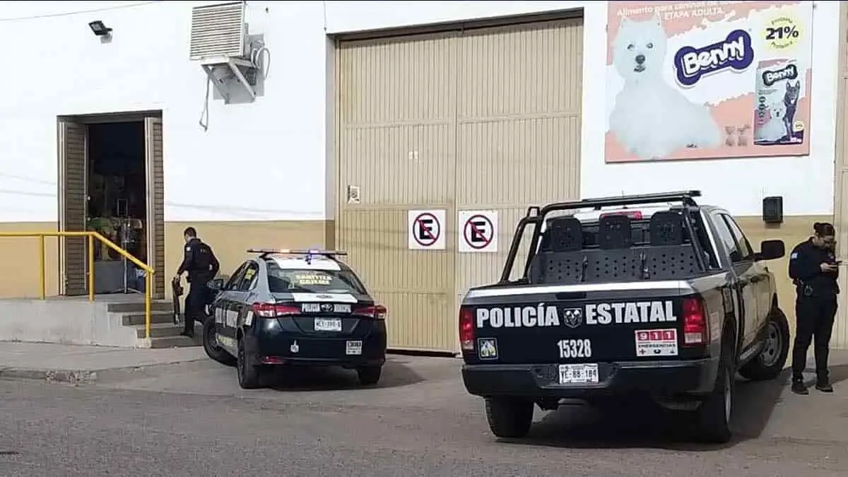 Asaltan comercio en la zona Centro de Obregón