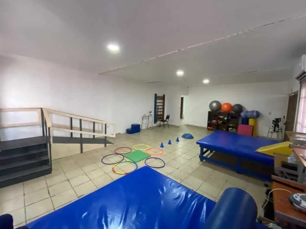 En Unifrat, área de neurorehabilitación y estimulación temprana