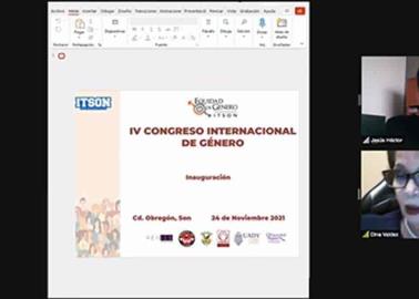 Participa Itson en congreso sobre violencia de género