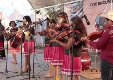 Jóvenes, orgullosas de representar a la Nación Yaqui