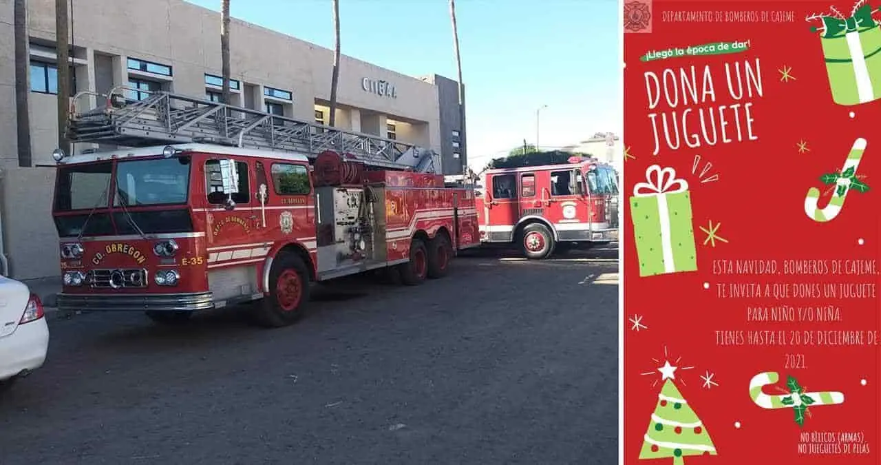 Inicia Bomberos colecta de juguetes