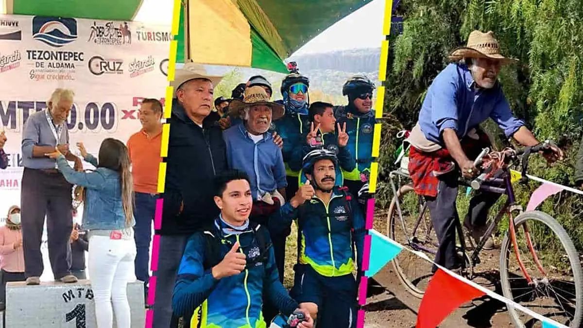Con 86 años a cuestas pone ejemplo en ciclismo