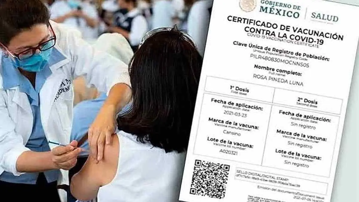 Miles de certificados de vacunación están en proceso de captura