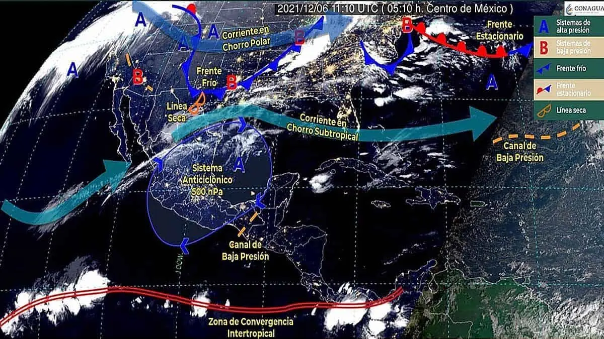 Este jueves entrará tormenta invernal a Sonora