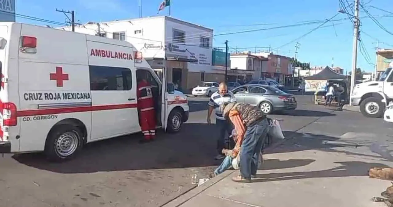 Ciclista termina en el hospital tras choque