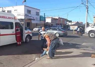 Ciclista termina en el hospital tras choque