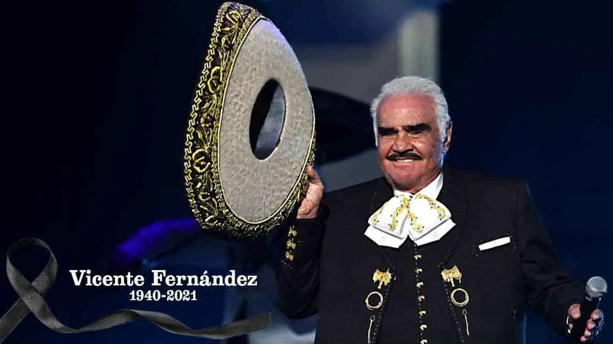 Vicente Fernández, el rey del ranchero, ha muerto