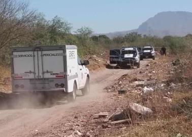 Matan a hombre en desolado paraje