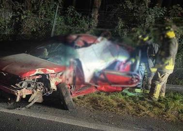 Percance en Carretera Federal deja dos muertos y tres lesionados