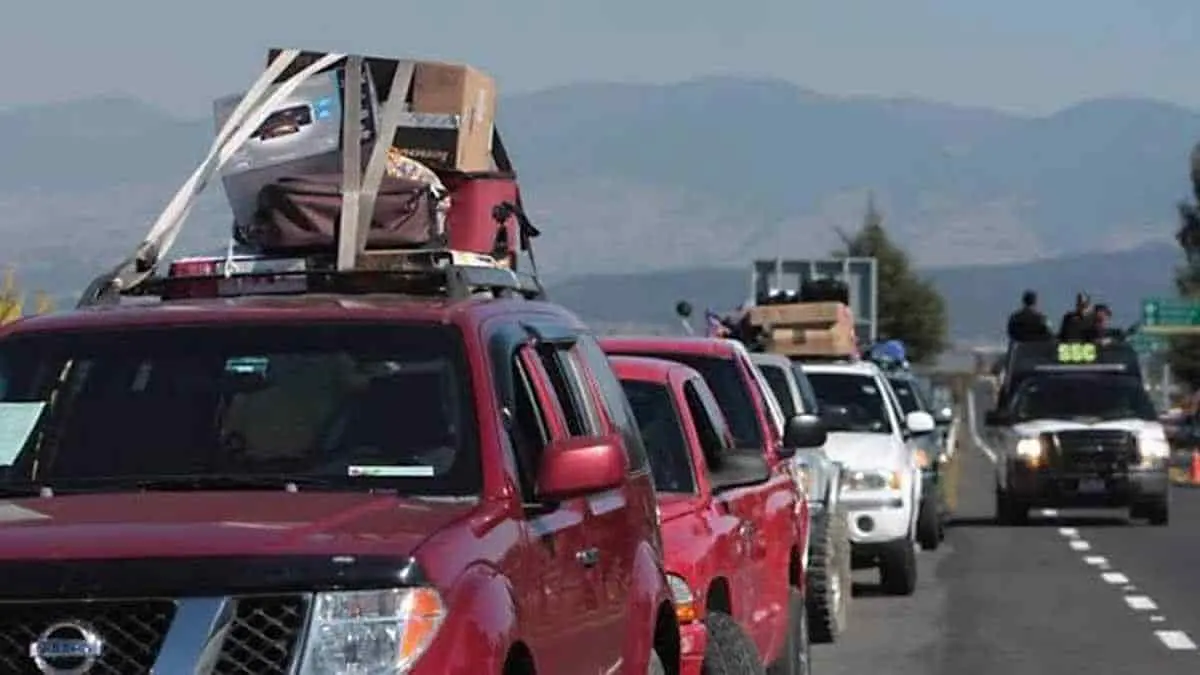 Paisanos denuncian el despojo de pertenencias en carretera