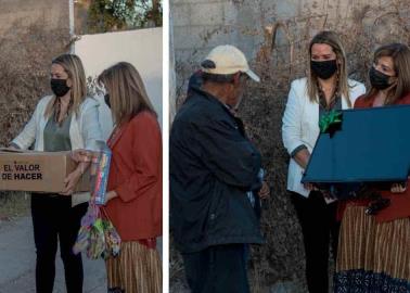 Muestran cajemenses su solidaridad con familia foránea