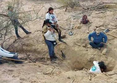 Encuentra a su hijo en fosa; se lo comieron los animales, dice