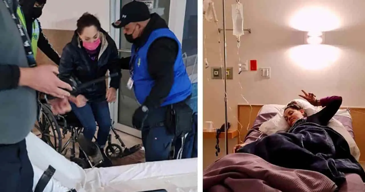 Hospitalizan de emergencia a Tatiana