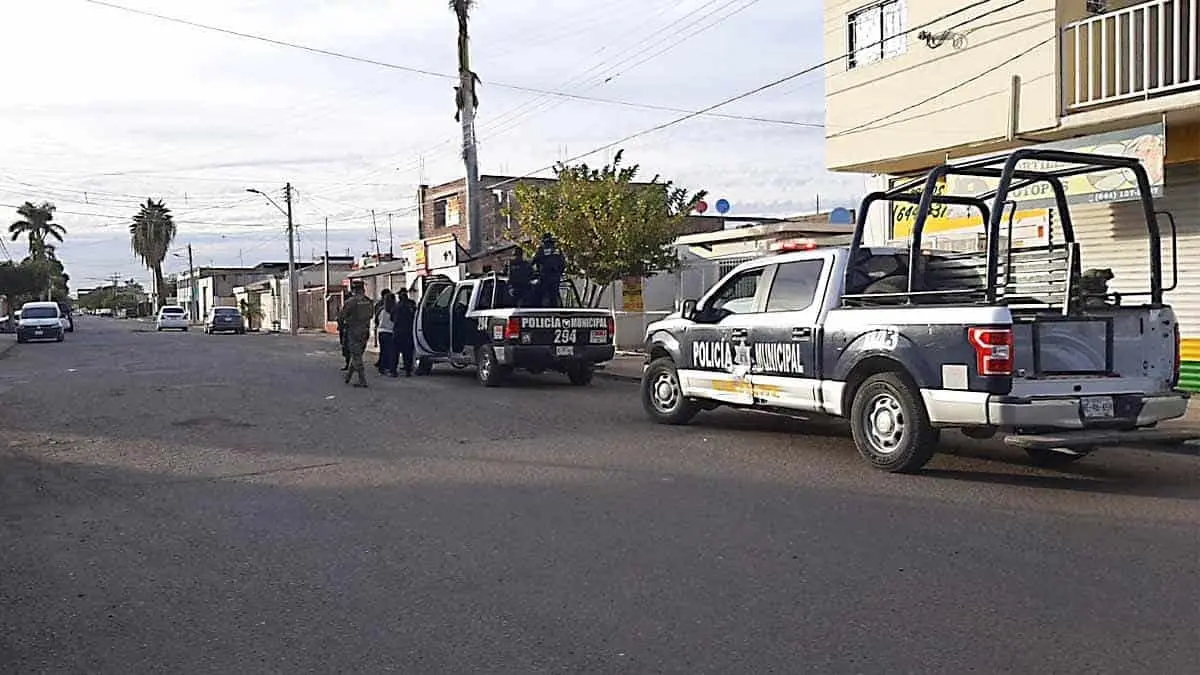 Movilizan a policías por balacera en la Sochiloa