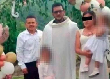 Muere el día de su boda junto a su hijita; río los arrastró