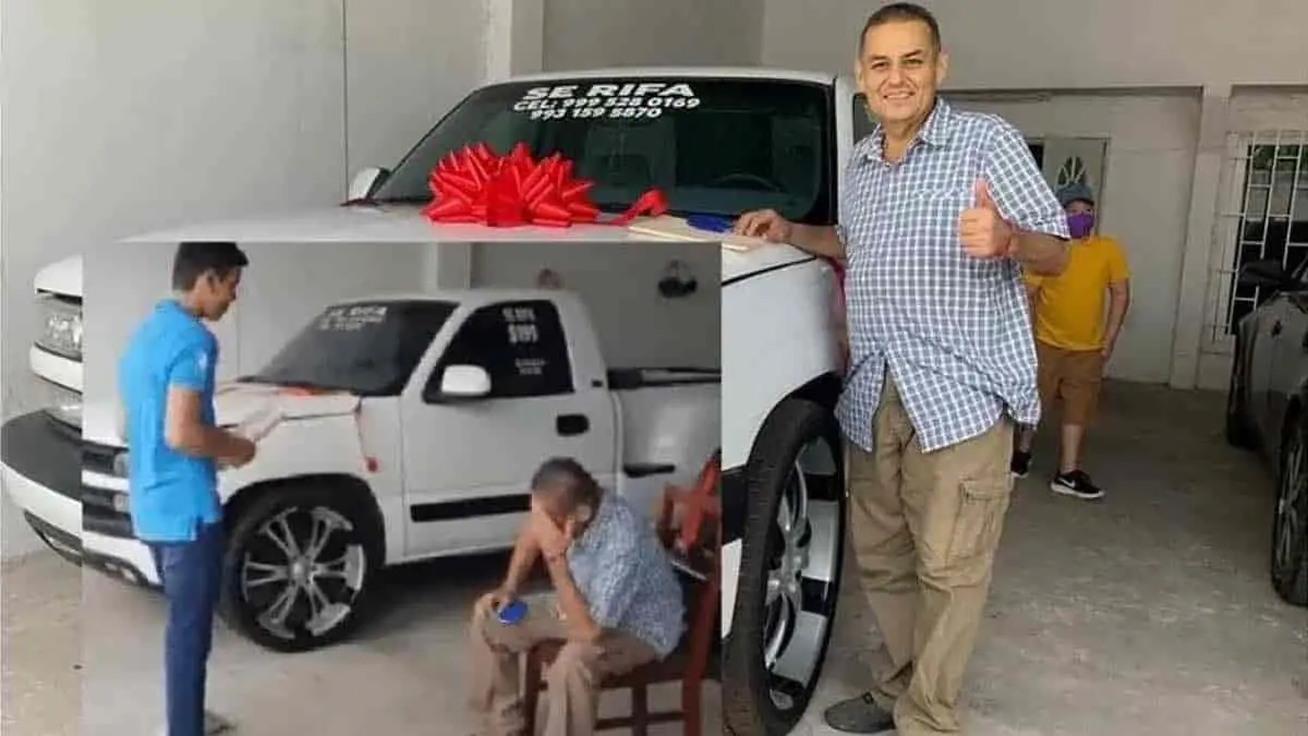 VIDEO. Rifa auto para pagar operación y el ganador se lo devuelve
