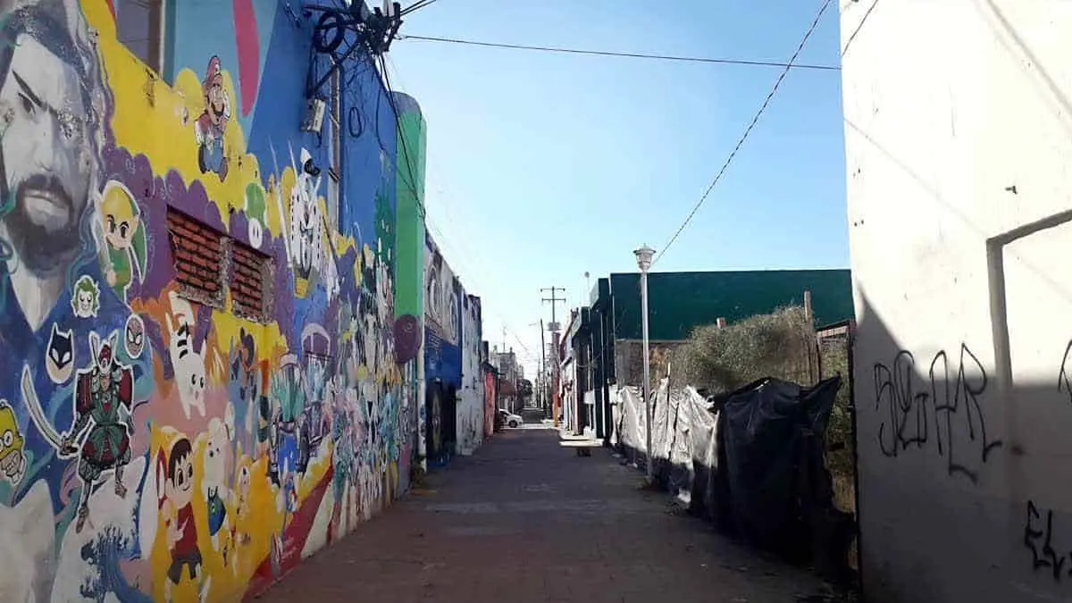 Callejón Bunka, nomás en recuerdos queda